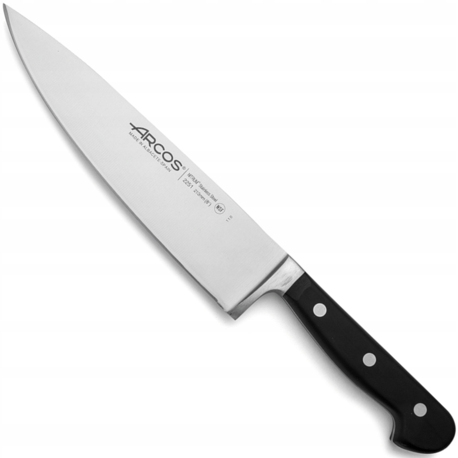 Univerzálny kuchársky nôž na sekanie a krájanie Ópera, dĺžka 210/342 mm