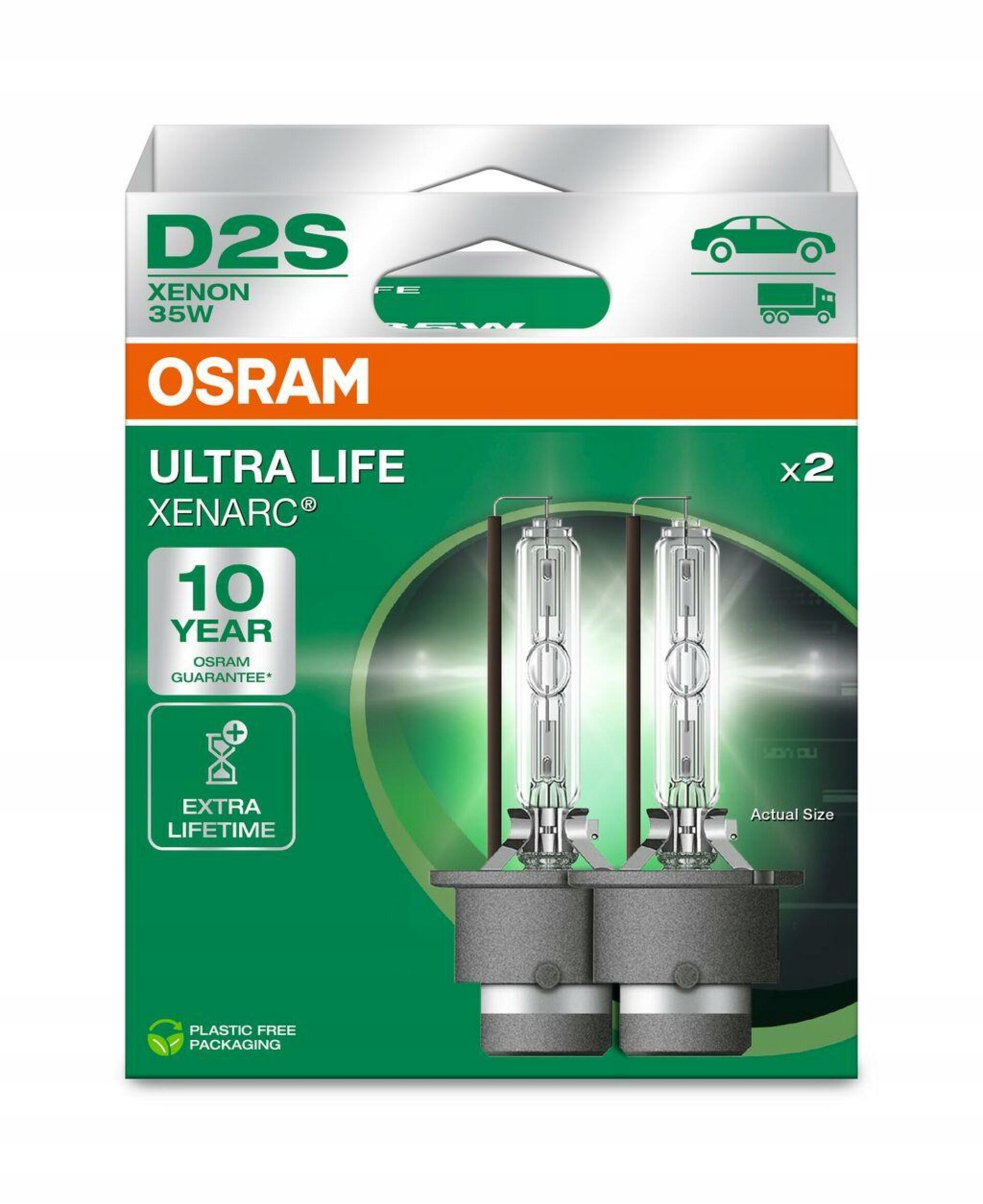 Osram D2S 35W Ultra Life 2ks Xenónové výbojky s 10-ročnou zárukou