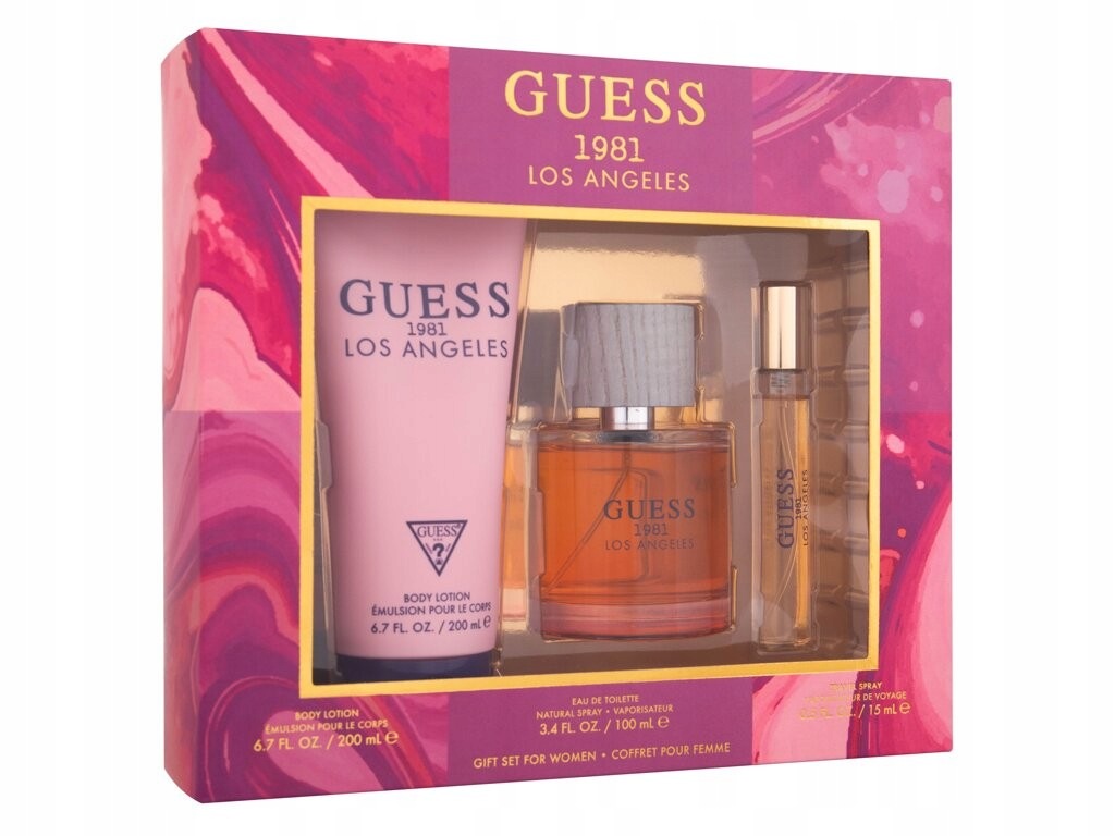 Guess Dárková sada Guess 1981 Los Angeles, toaletní voda (edt) a další produkty