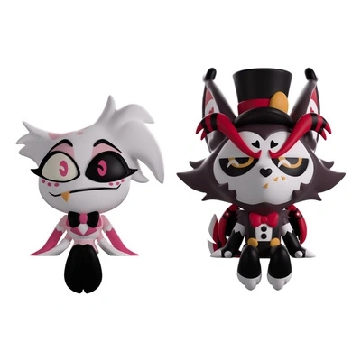 Figurka Hazbin Hotel Angel Dust & Husk Monitor Buddiez