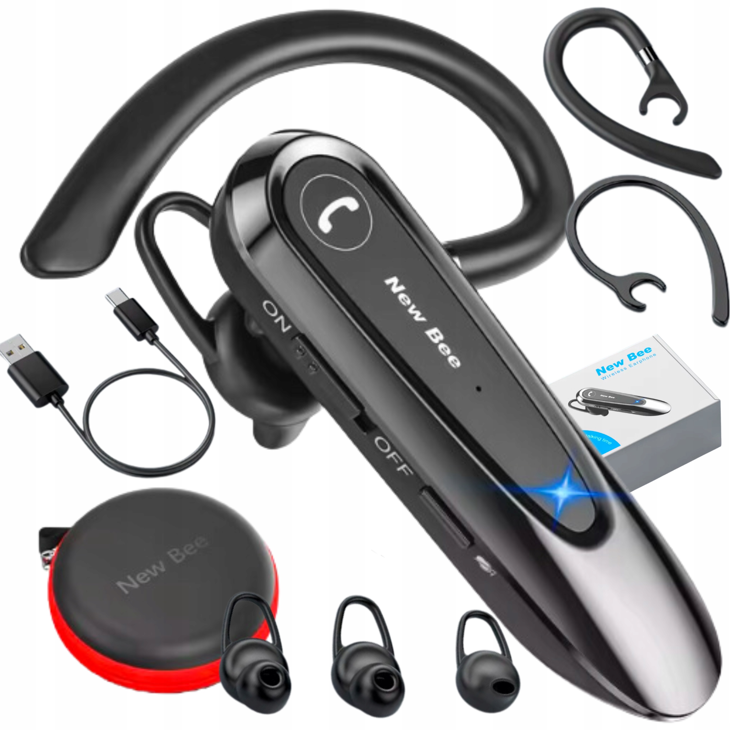 Sluchátko s aktivním potlačením šumu Bezdrátová náhlavní souprava