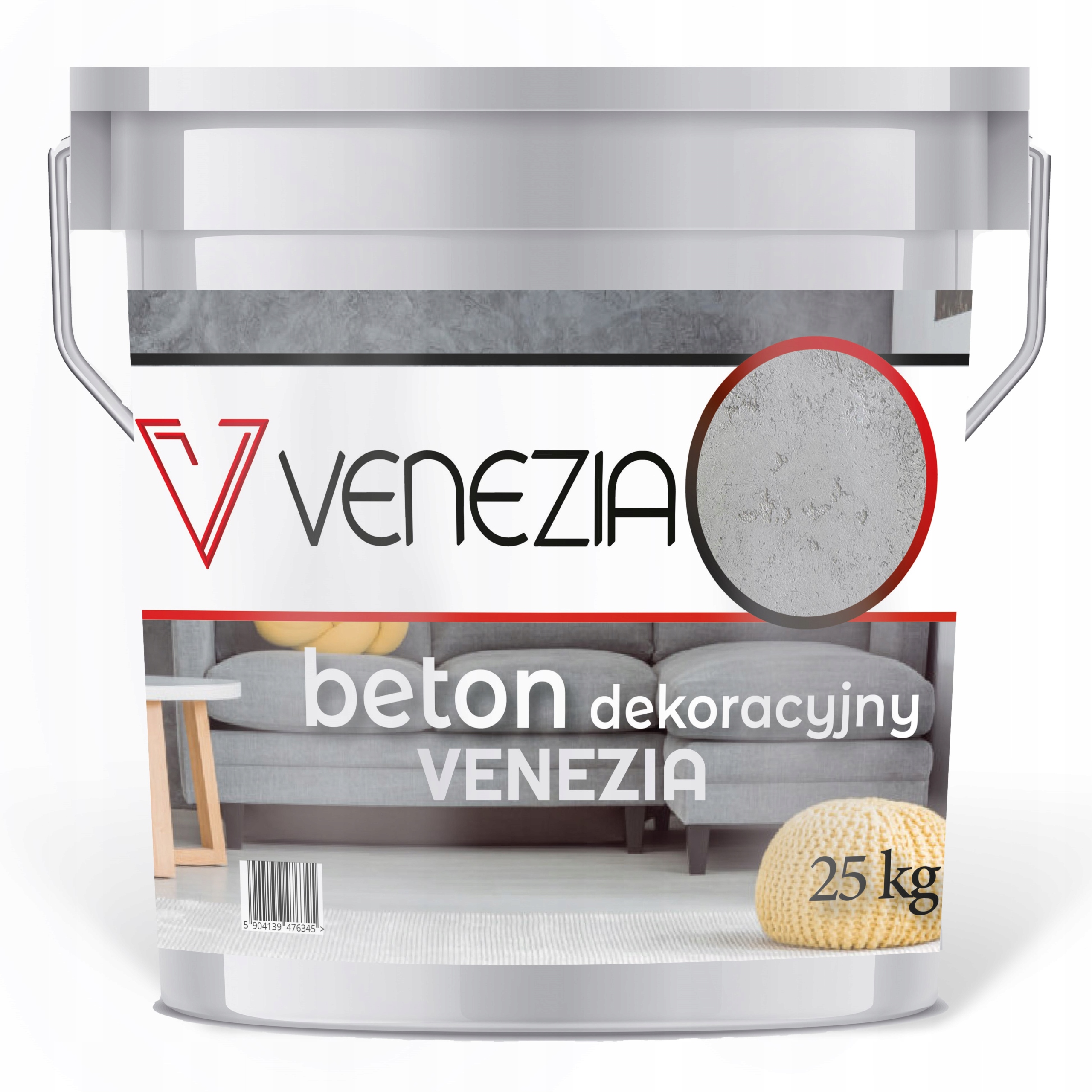 Talianska Betónová Architektonická Omietka Dekoratívna do 25 m2 25 kg Vvenezia Surová