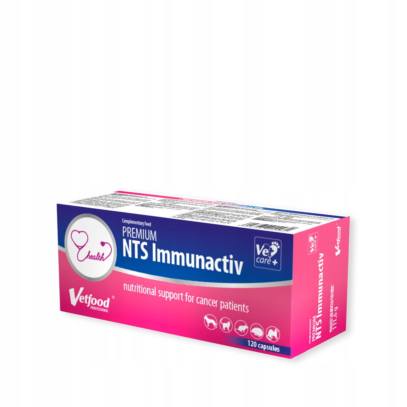 Levně Premium Nts Immunactiv pro zvířata s rakovinou 120 kapslí Vetfood