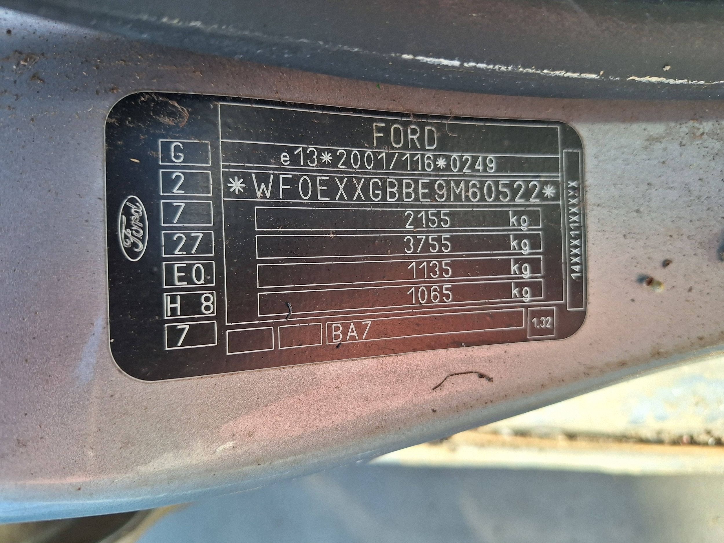 engine 1.8 Duratorq TDCi (125PS) KHBA QYBA do FORD MONDEO IV 4 MK4 BA7