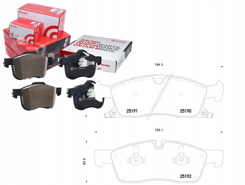 Brep 37 017 Brzdové Destičky Jeep Grand Cherokee 10- Asistent řidiče #33