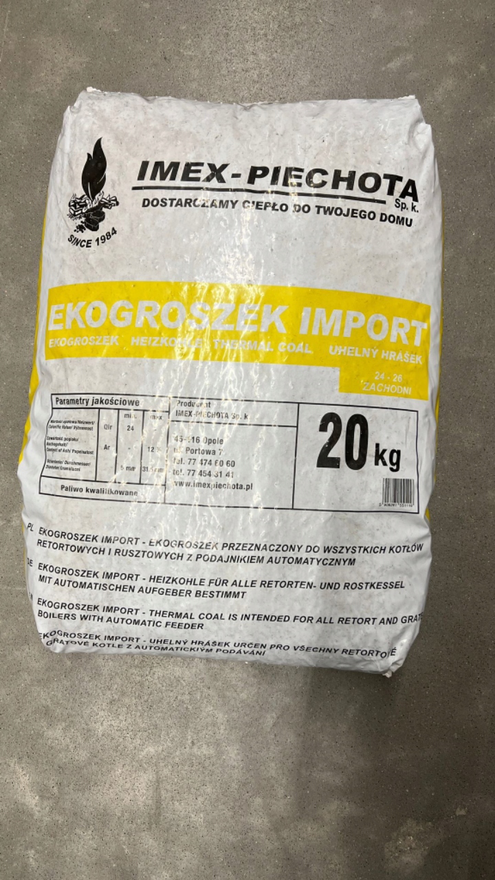 

ekogroszek imex piechota import 20kg 24-26 mj/kg