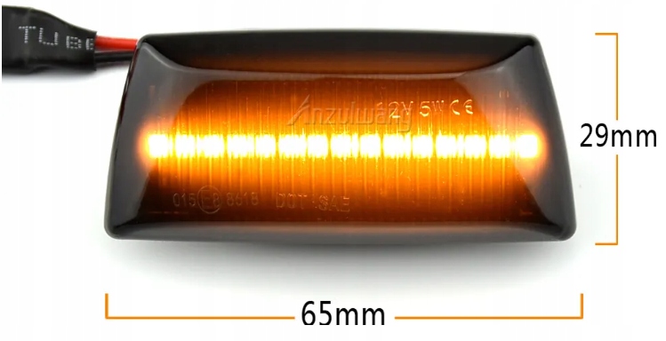 MIGACZE DYNAMICZNE LED Opel Insignia Astra H Zafira B Corsa D Chevrolet Cru Producent części ME Premium