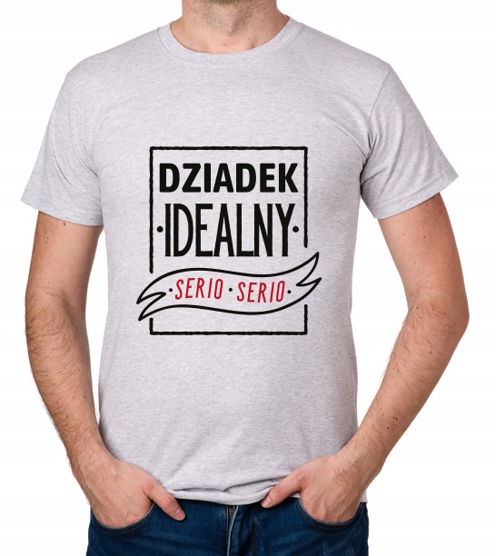 

koszulka Na Dzień Dziadka Idealny Dziadek prezent