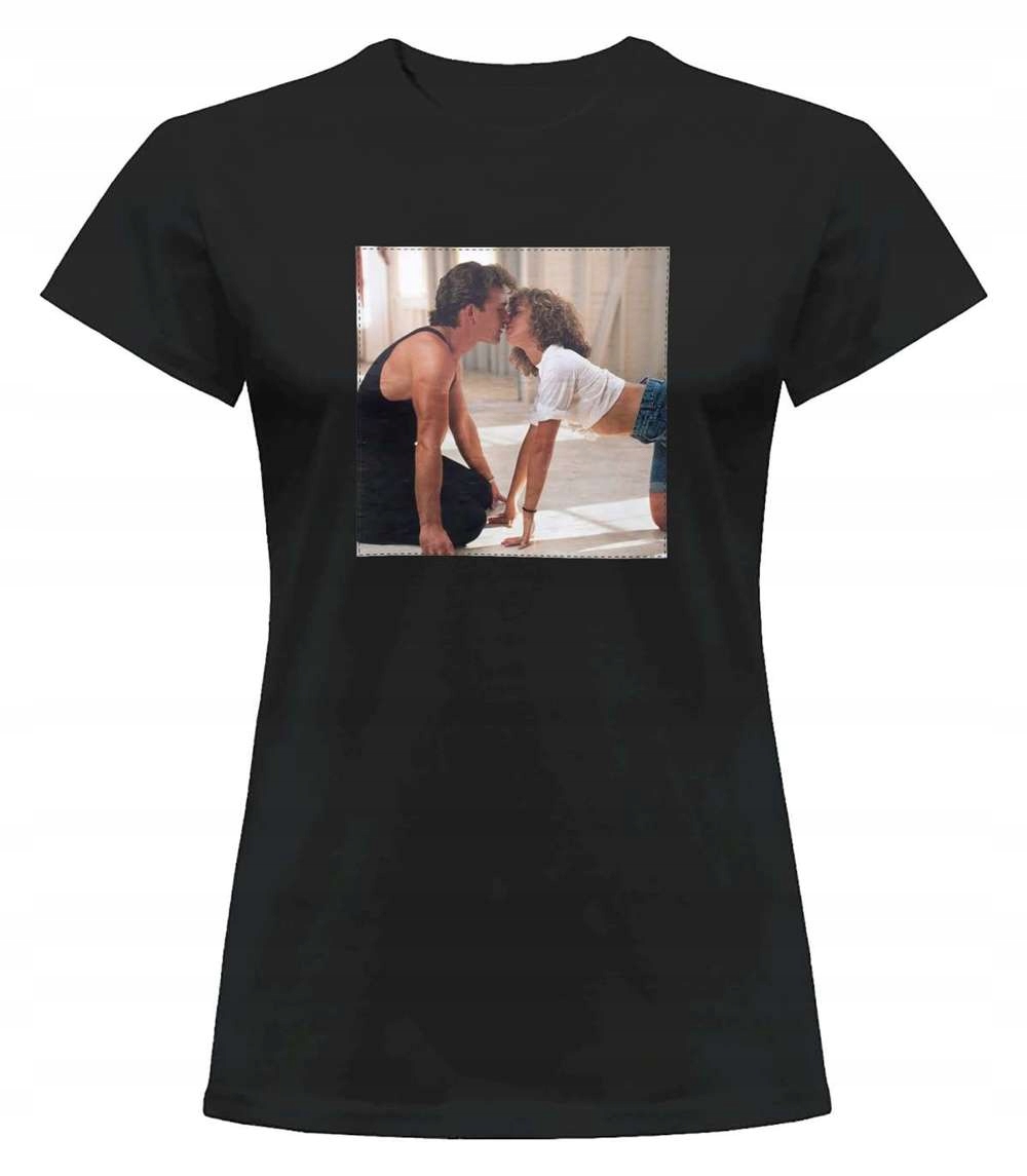 

Bluzka damska z naszywką Dirty Dancing Kiss