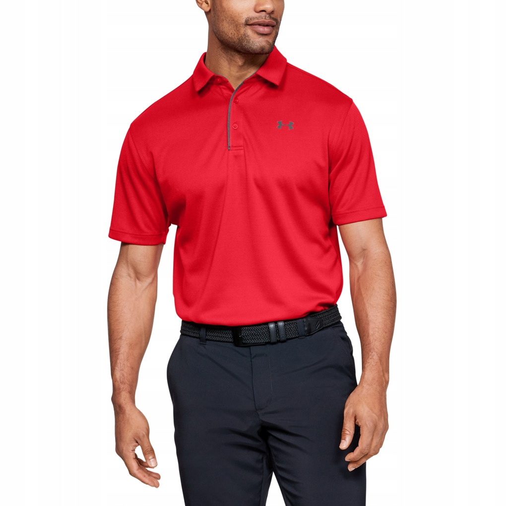 Under Armour Tričko Tech Polo červená