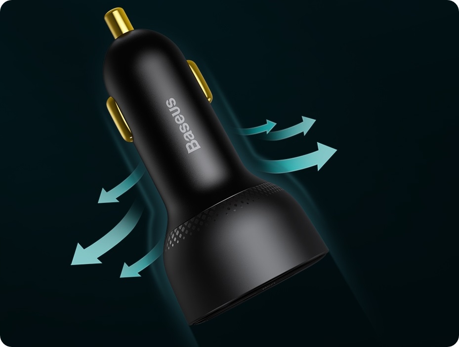 BASEUS SZYBKA ŁADOWARKA SAMOCHODOWA USB-C USB TYP C 100W QUICK CHARGE PD Zgodność ze standardem Quick Charge 1.0 Quick Charge 2.0 Quick Charge 3.0 Quick Charge 4.0