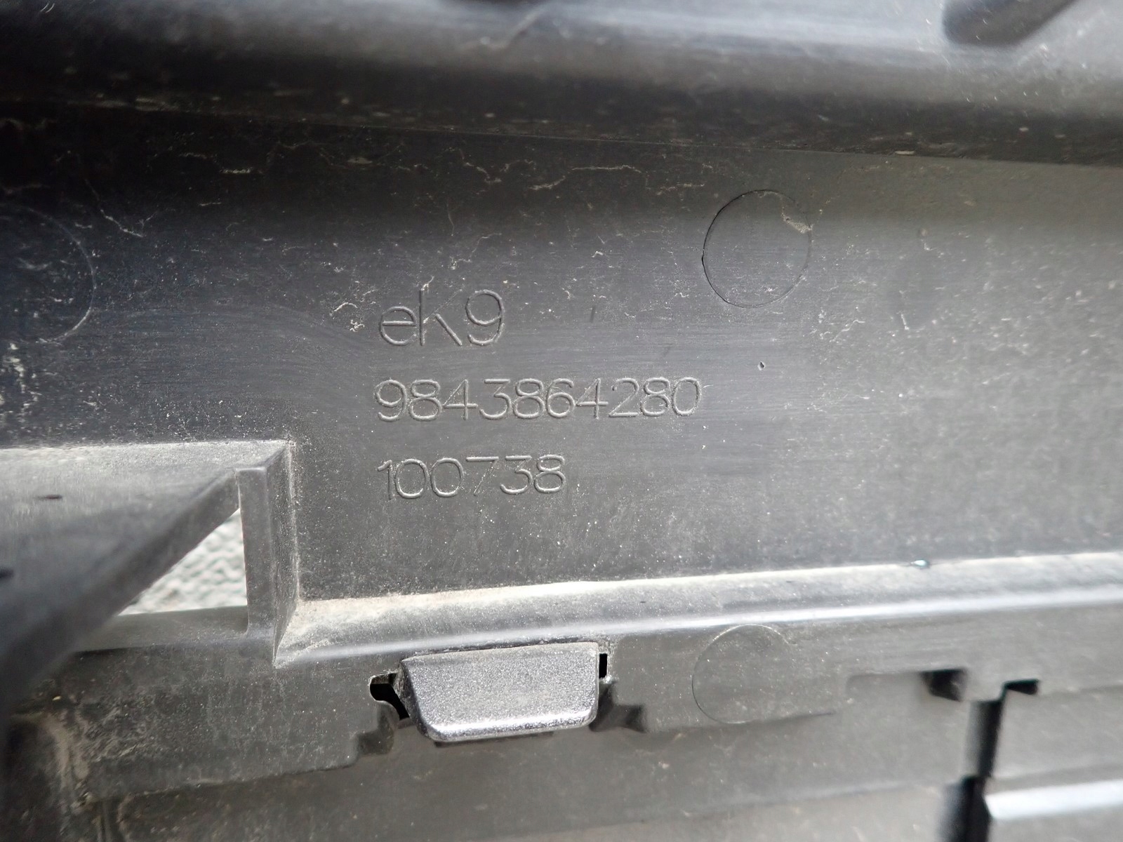 bumper front front CITROEN E BERLINGO 4 IV K9 2018- 9816749477