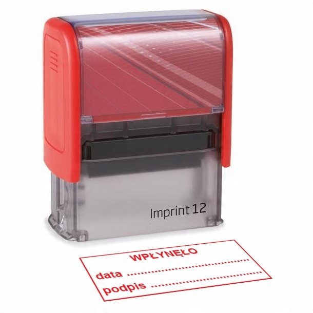 

Pieczątka Automat ''wpłynęło'' Data Podpis Firma