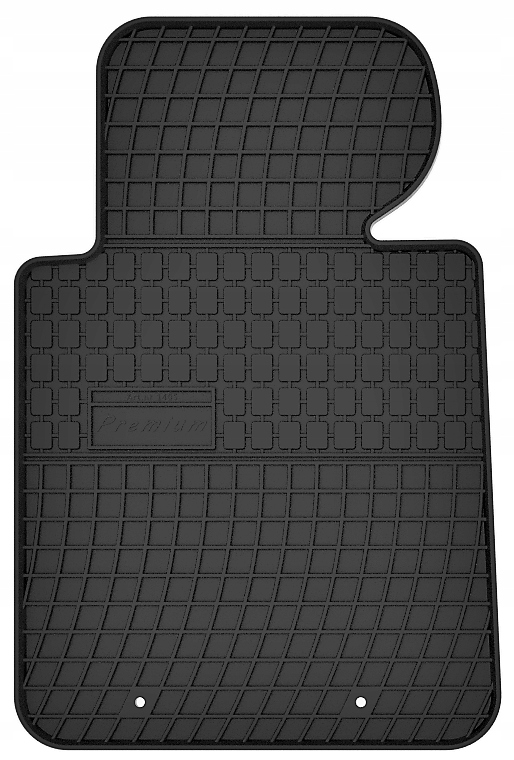Dywanik gumowy kierowcy dedykowany do Bmw 3 E46 98-06 Mocowania