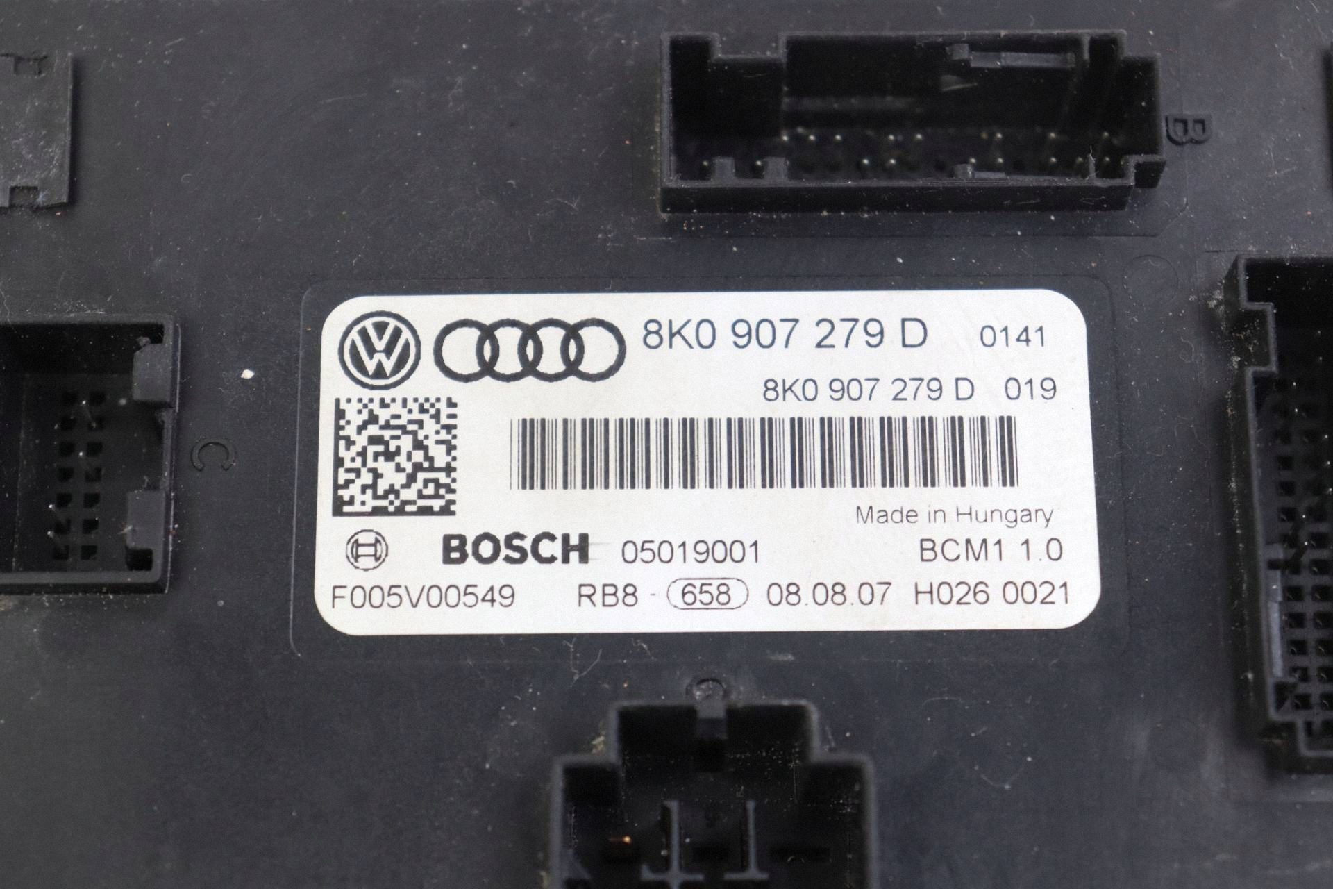 AUDI A5 8T unité de commande électronique uce unité commande confort 8K0907279D