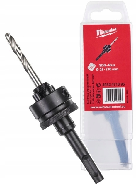 Milwaukee Uchwyt Adapter Otwornic Sds-plus 32-210 mm Mocowania Wiertło