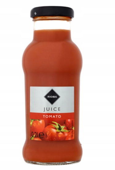 Rioba Rajčatový džus 24x200 ml skleněná láhev