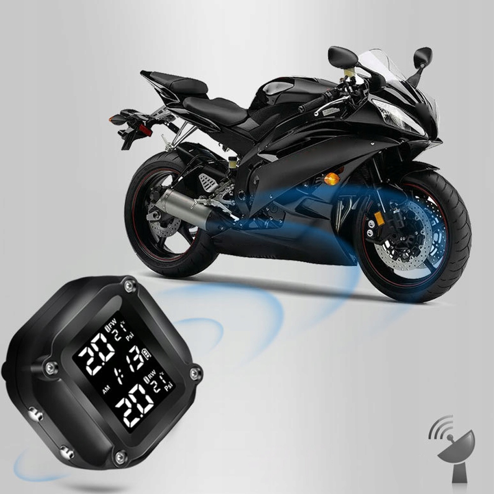 MONITOR CIŚNIENIA W OPONACH MOTOCYKLOWYCH TPMS Liczba sztuk 1 szt.