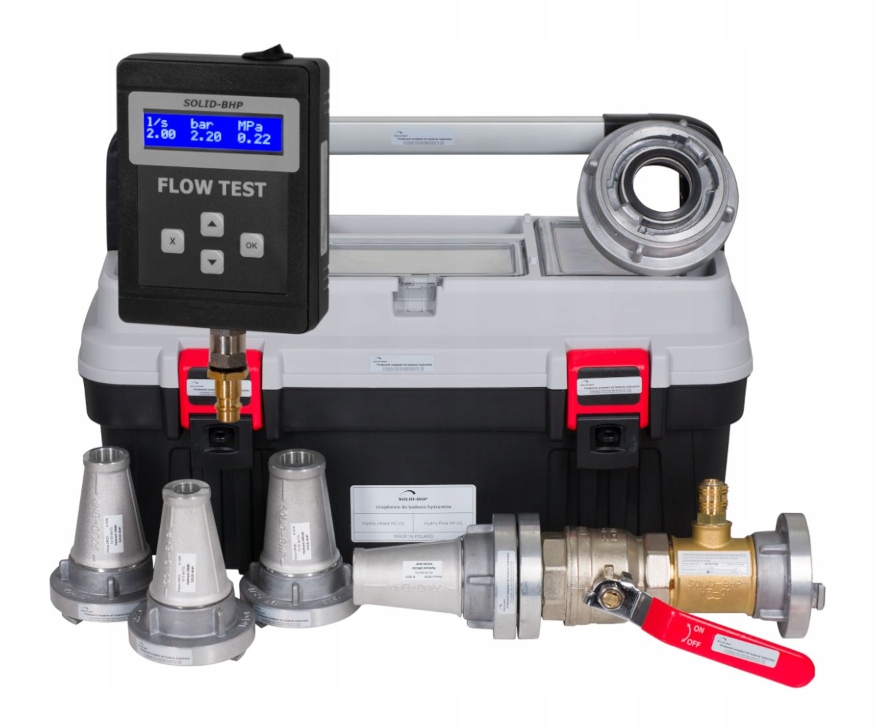 Zařízení pro testování vnějších hydrantů Hydro-flow HF-01 Digital Save