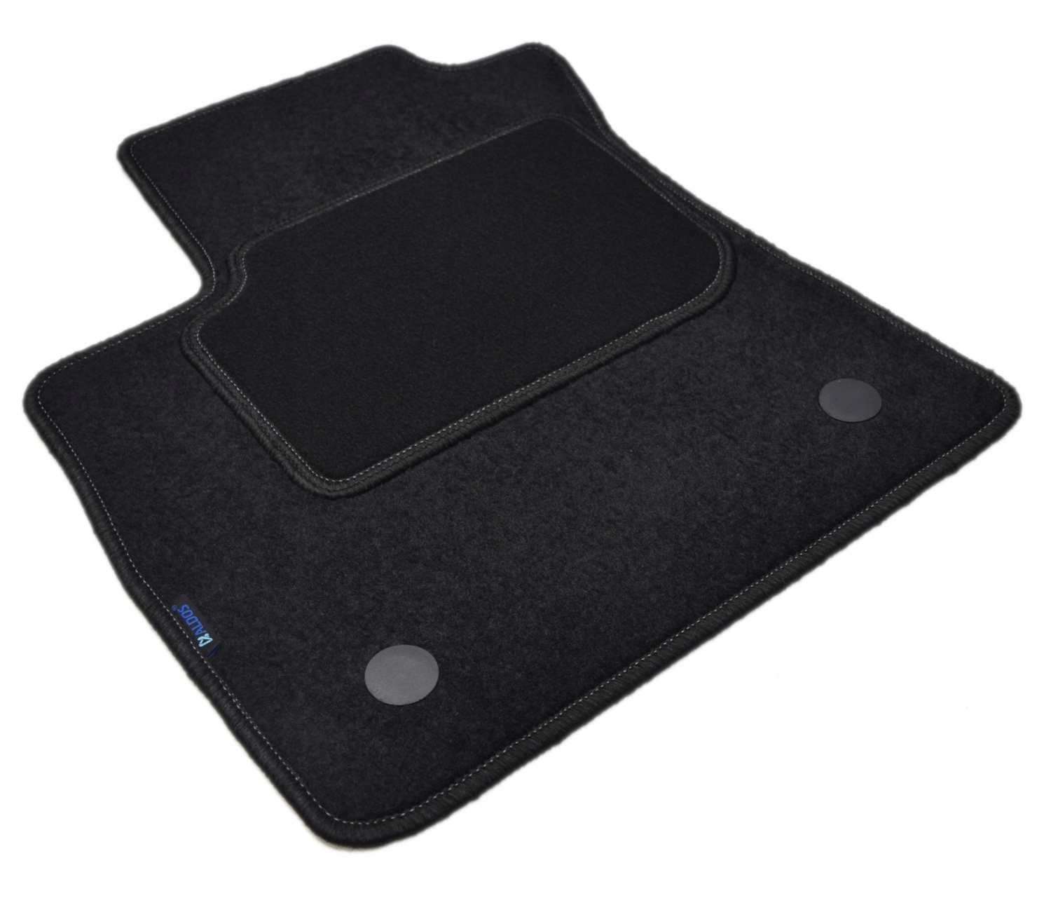 Renault Megane IV Hb od 16r. Czarny dywanik welurowy kierowcy-Aldos. Silver