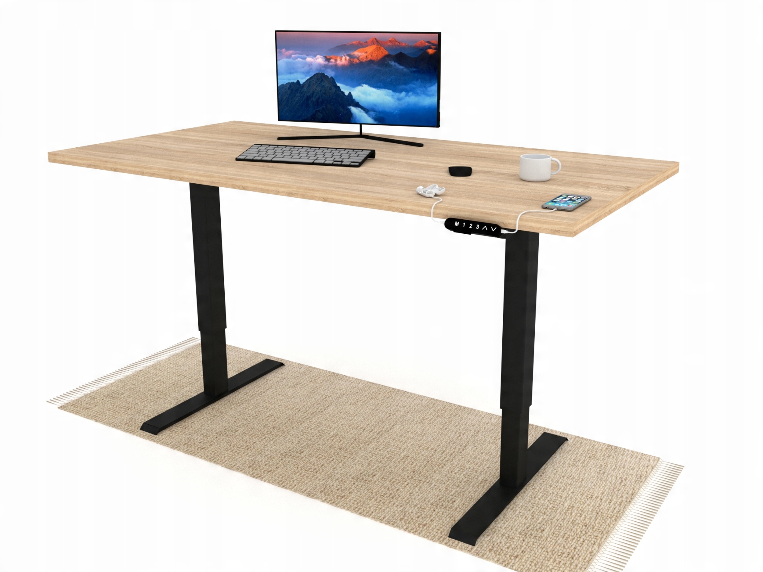 

Biurko Elektryczne Z Regulacją Wysokości 140x70