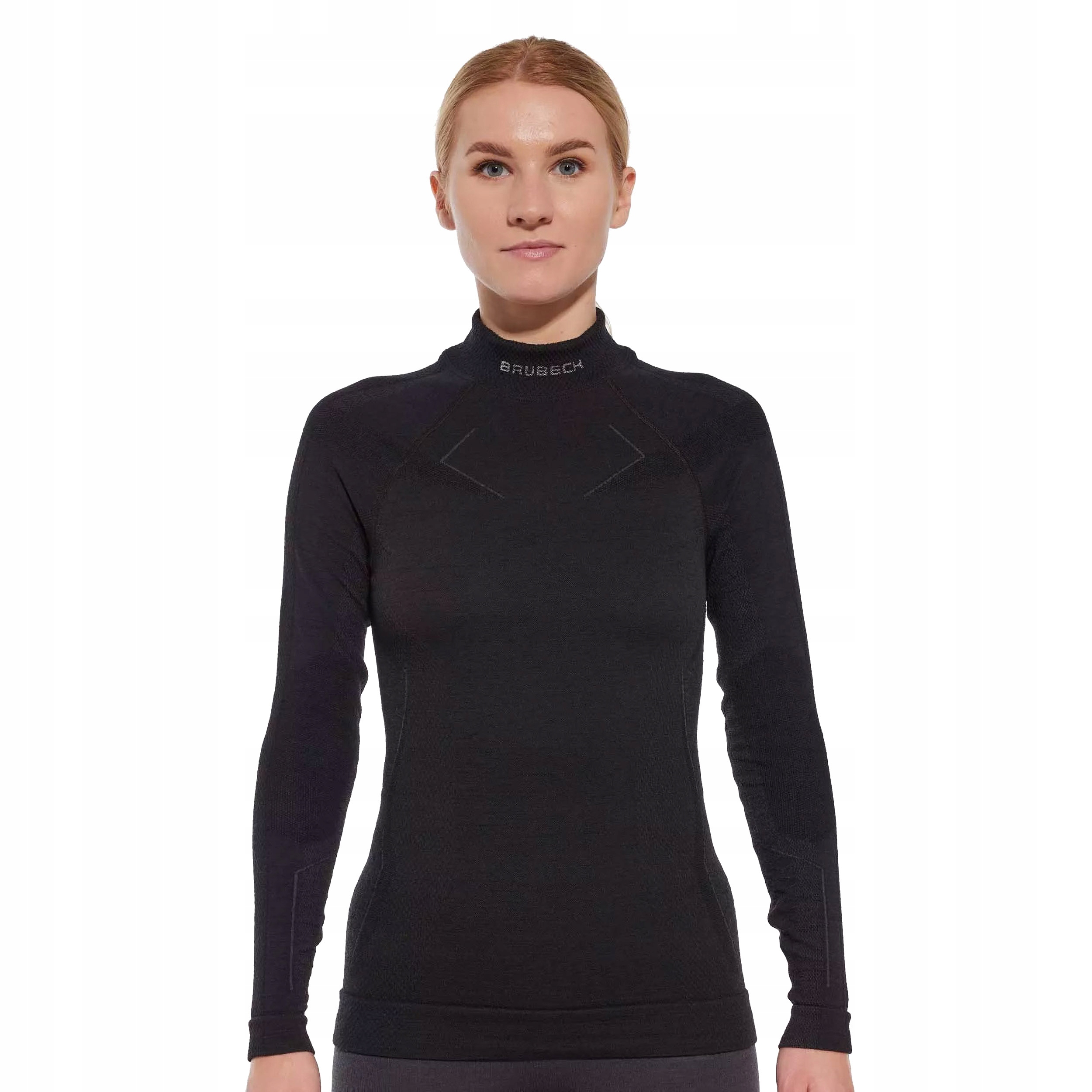 Bluza damska Brubeck Extreme Merino czarna M