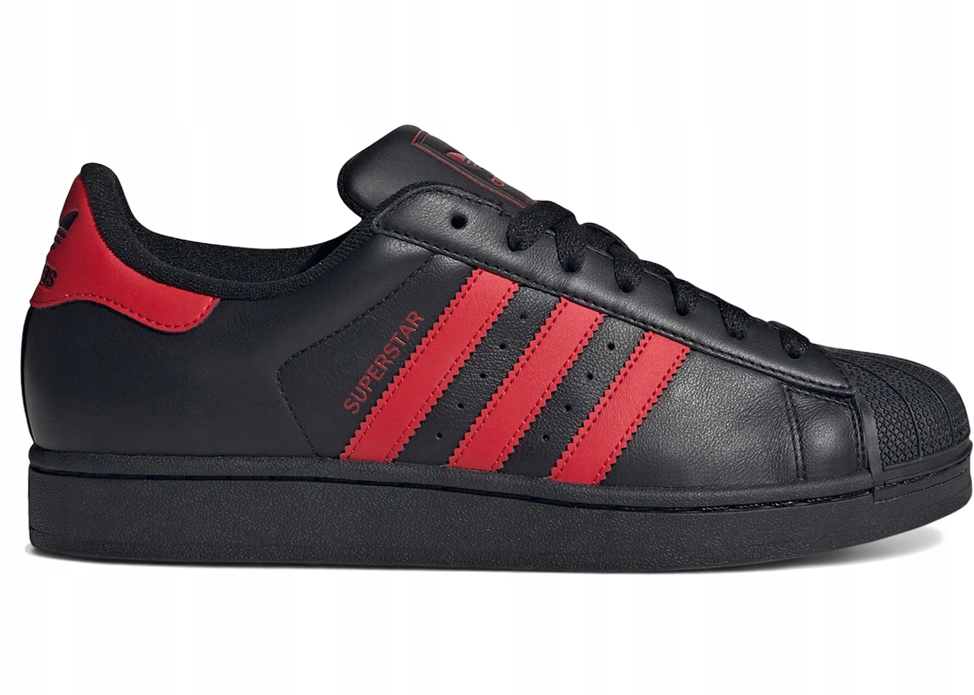 adidas Superstar II černá červená pánská IH4172 42