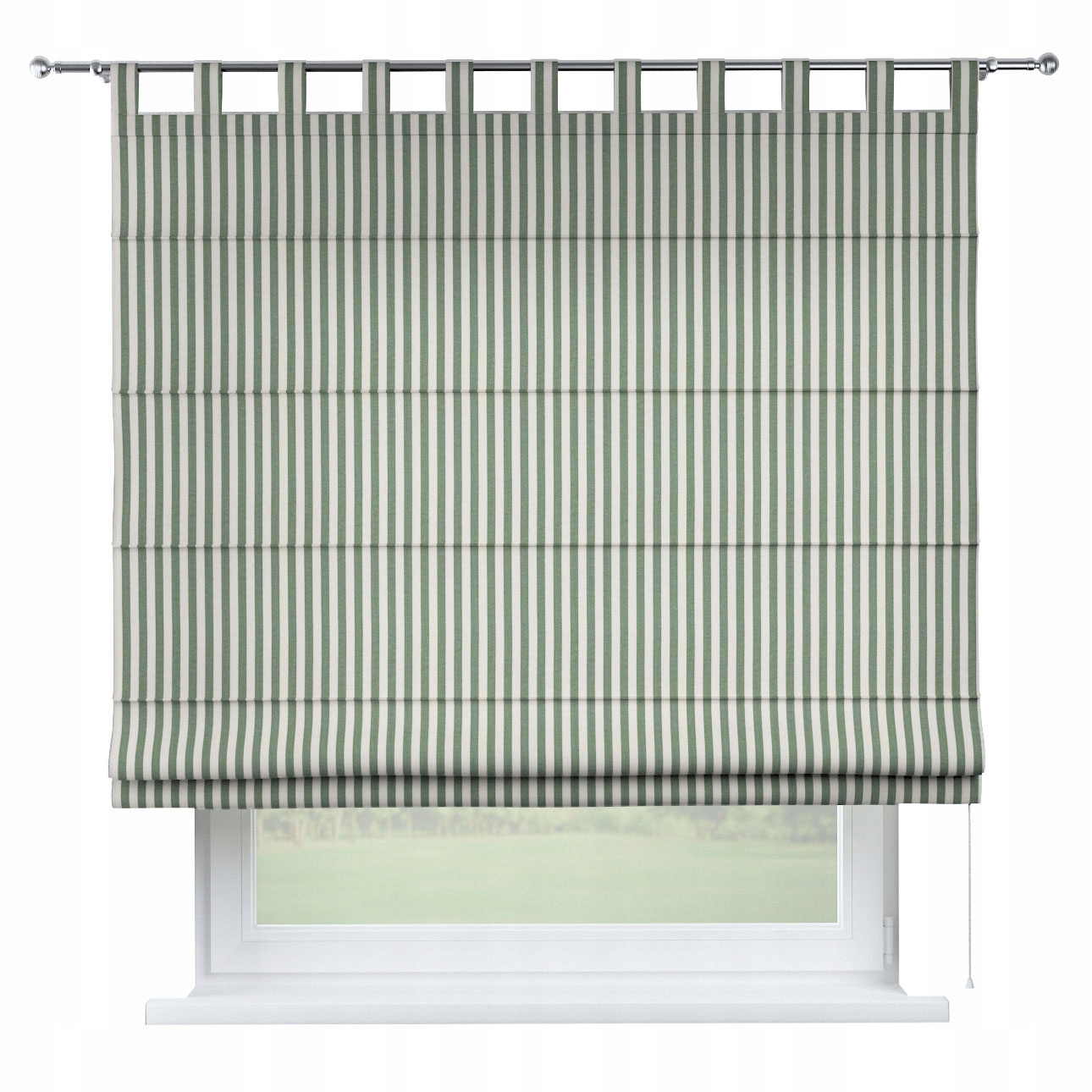 Hotová rímska roleta Verona 80x160 cm zelená