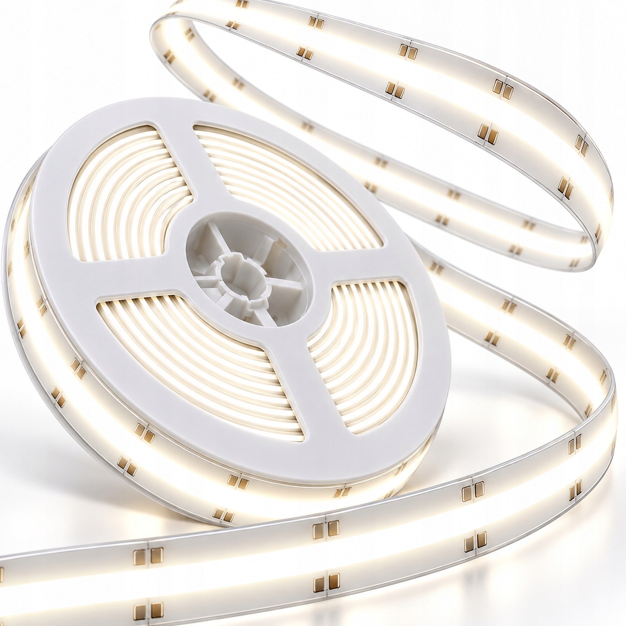 Led Cob 220-240V páska 10 m 4000K IP20 9W/m 8 mm pro profil a interiér domu