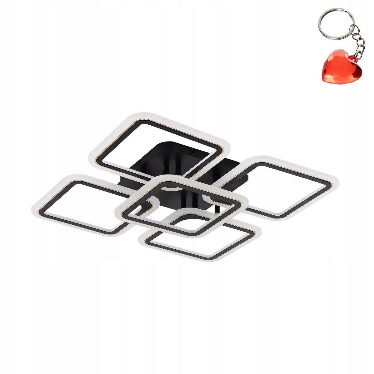 Led stropná lampa 55W Stellar MS232150R-BK Zuma Line