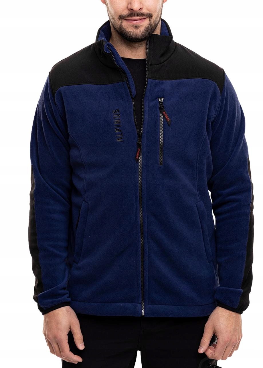 Alpinus pánská mikina s fleecová mikina Caen, velikost L