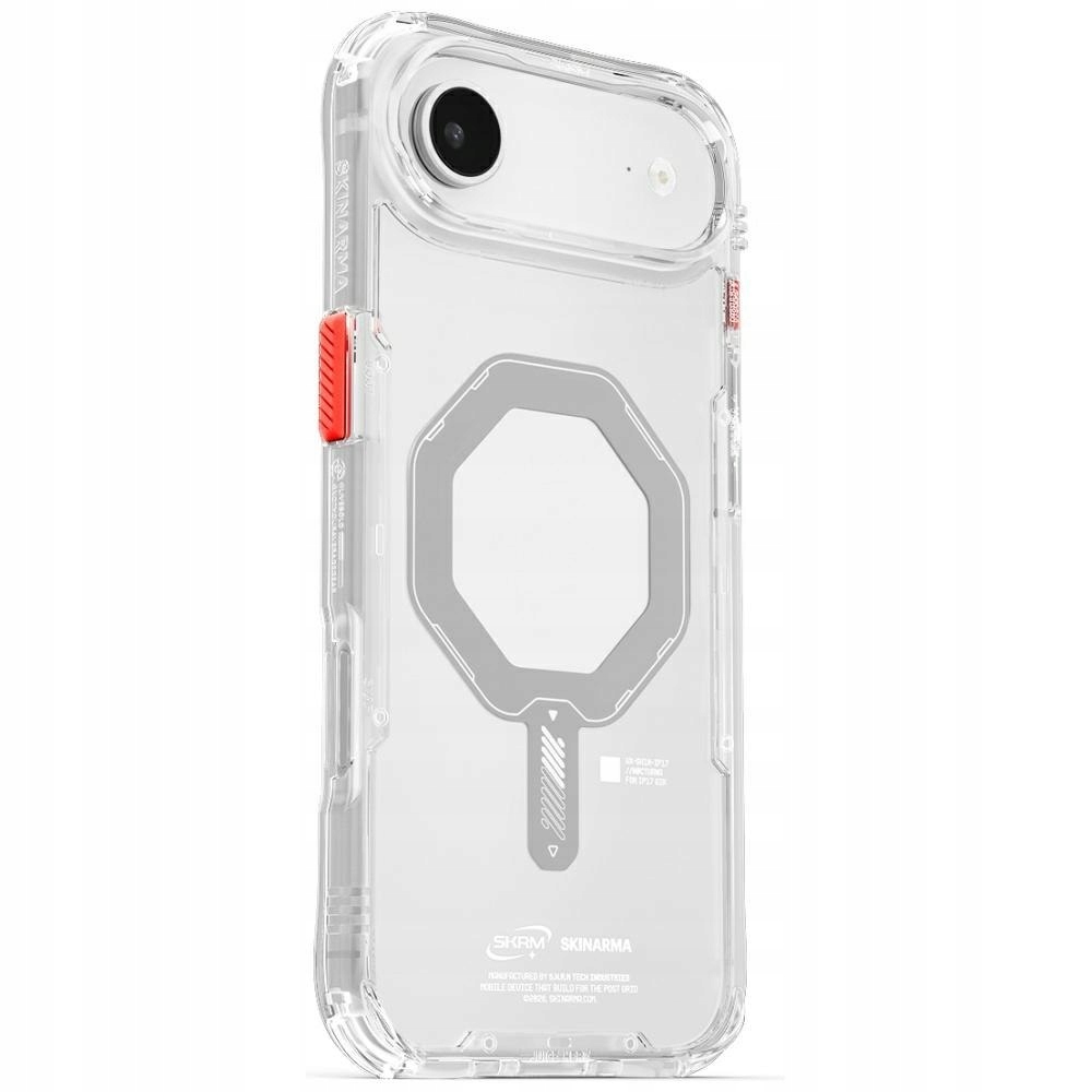 Etui Skinarma Saido do iPhone Air Magnetic Charging przezroczysty