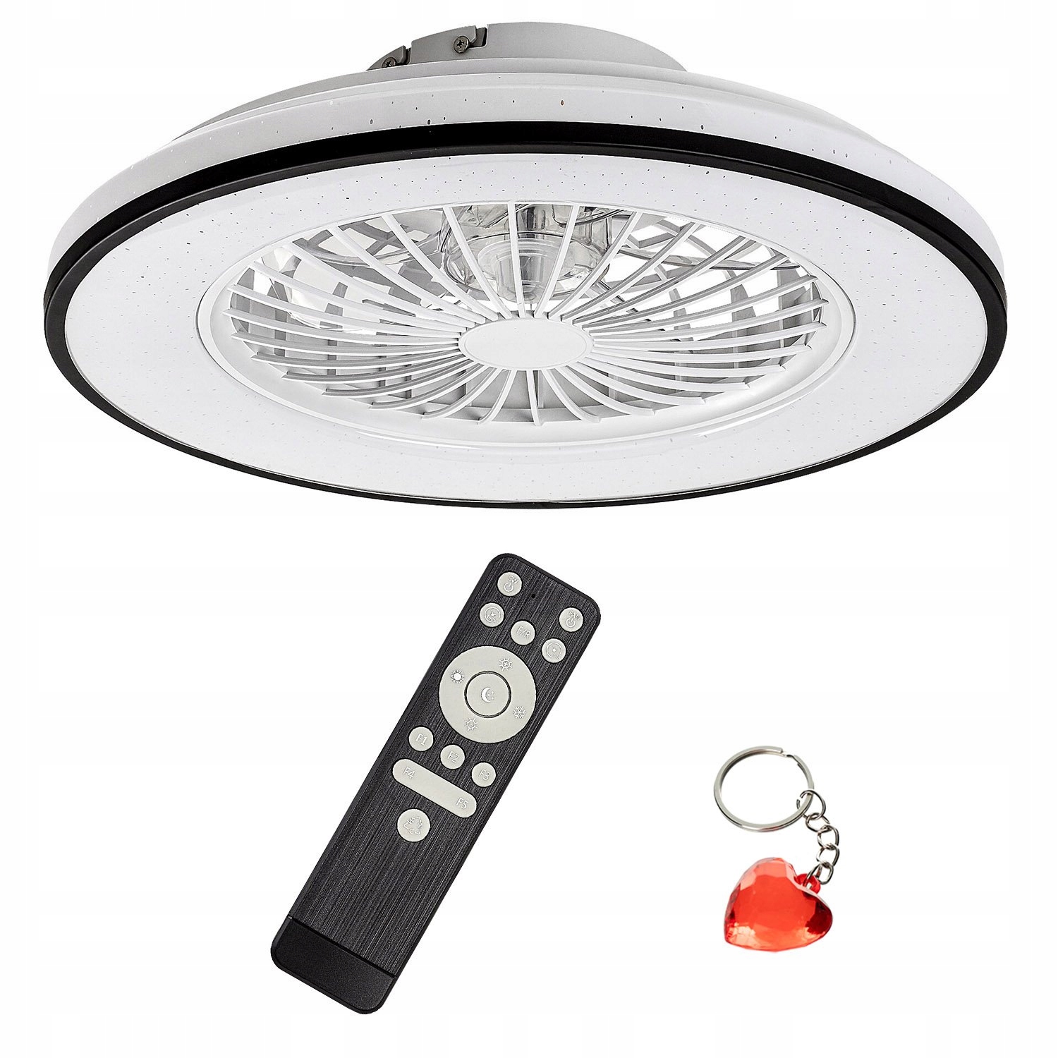 Stropná lampa s ventilátorom Led ventilátor 48 W s diaľkovým ovládaním DALFON2 7