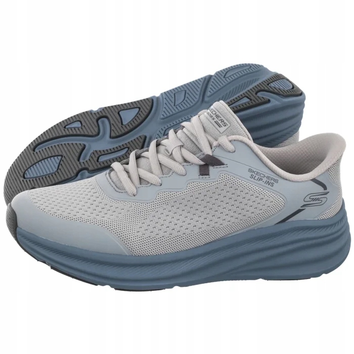 Pánské sportovní tenisky Skechers Bobs Skillz Grey 118431 Šedé