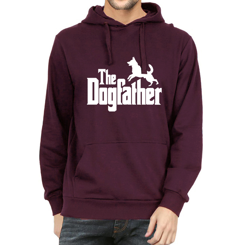 Mikina S Kapucí Pánská jako Dárek The Dogfather Pejsci vzory L