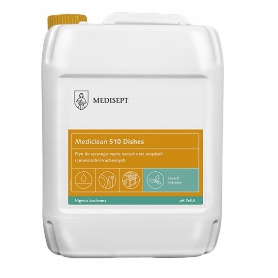 Levně Tekutý Prostředek Na Mytí Nádobí 1 L Koncentrát Máty Na Povrchy A Nádobí