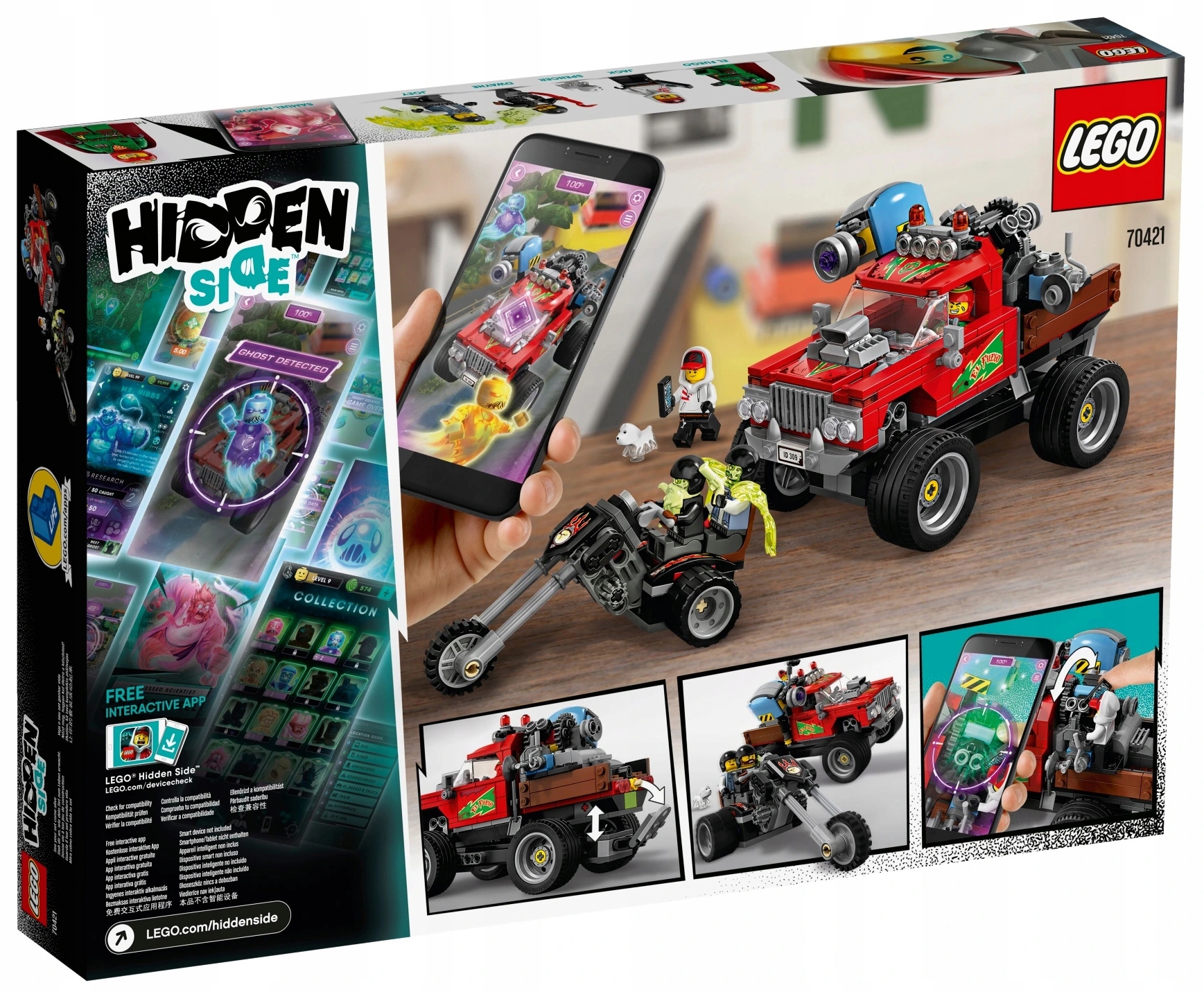 LEGO Hidden 70421 Samochód kaskaderski El Fuego Marka LEGO