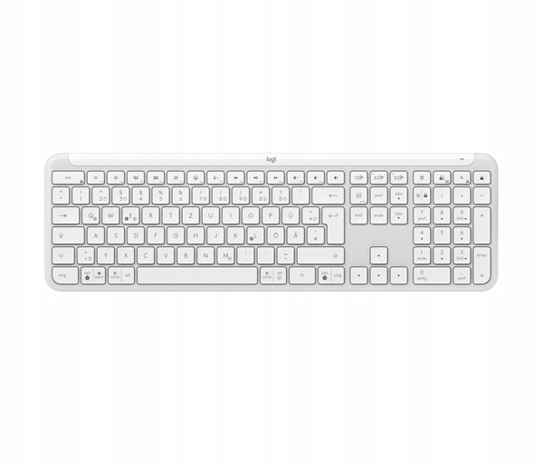 Klávesnica Logitech Signature Slim K950 biela bezdrôtová