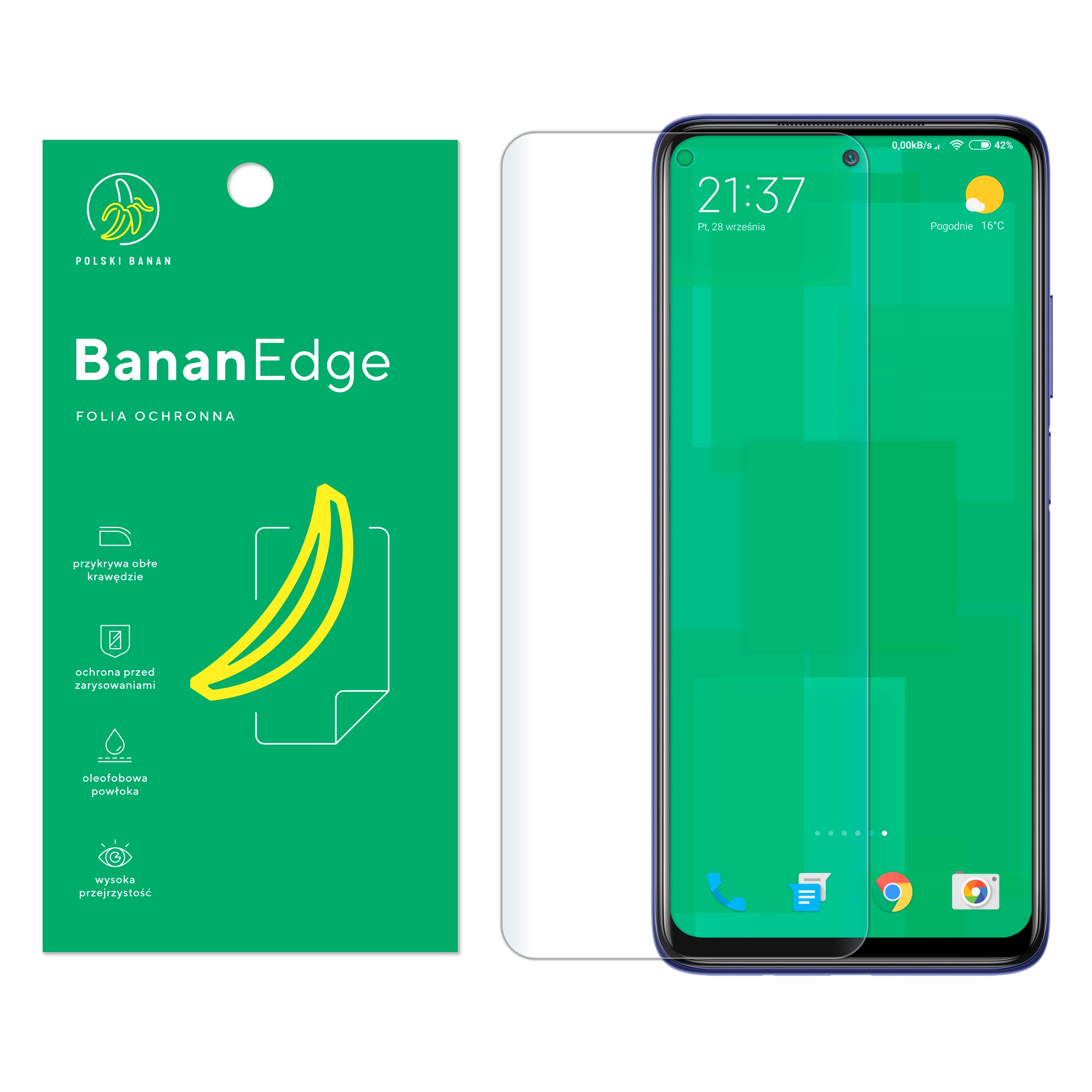 

Folia Ochronna Polski Banan do Xiaomi Mi 10T Lite