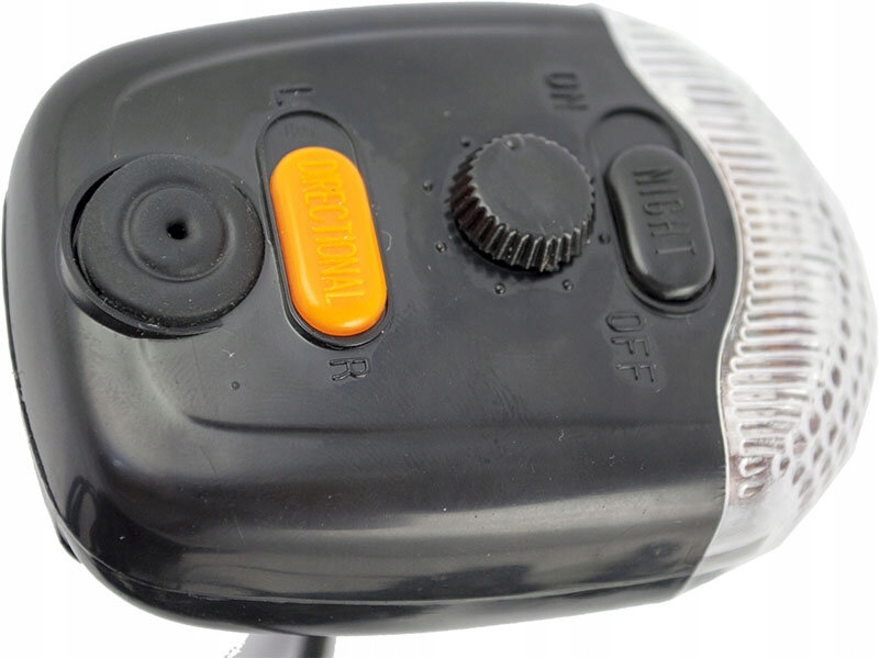 4W1 ŚWIATŁA ROWEROWE KIERUNKI KLAKSON COFANIE Źródło światła dioda LED