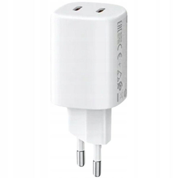Síťová nabíječka Xiaomi 45W 2x Usb-c kompaktní lehká GaN výkonná Pd rychlá