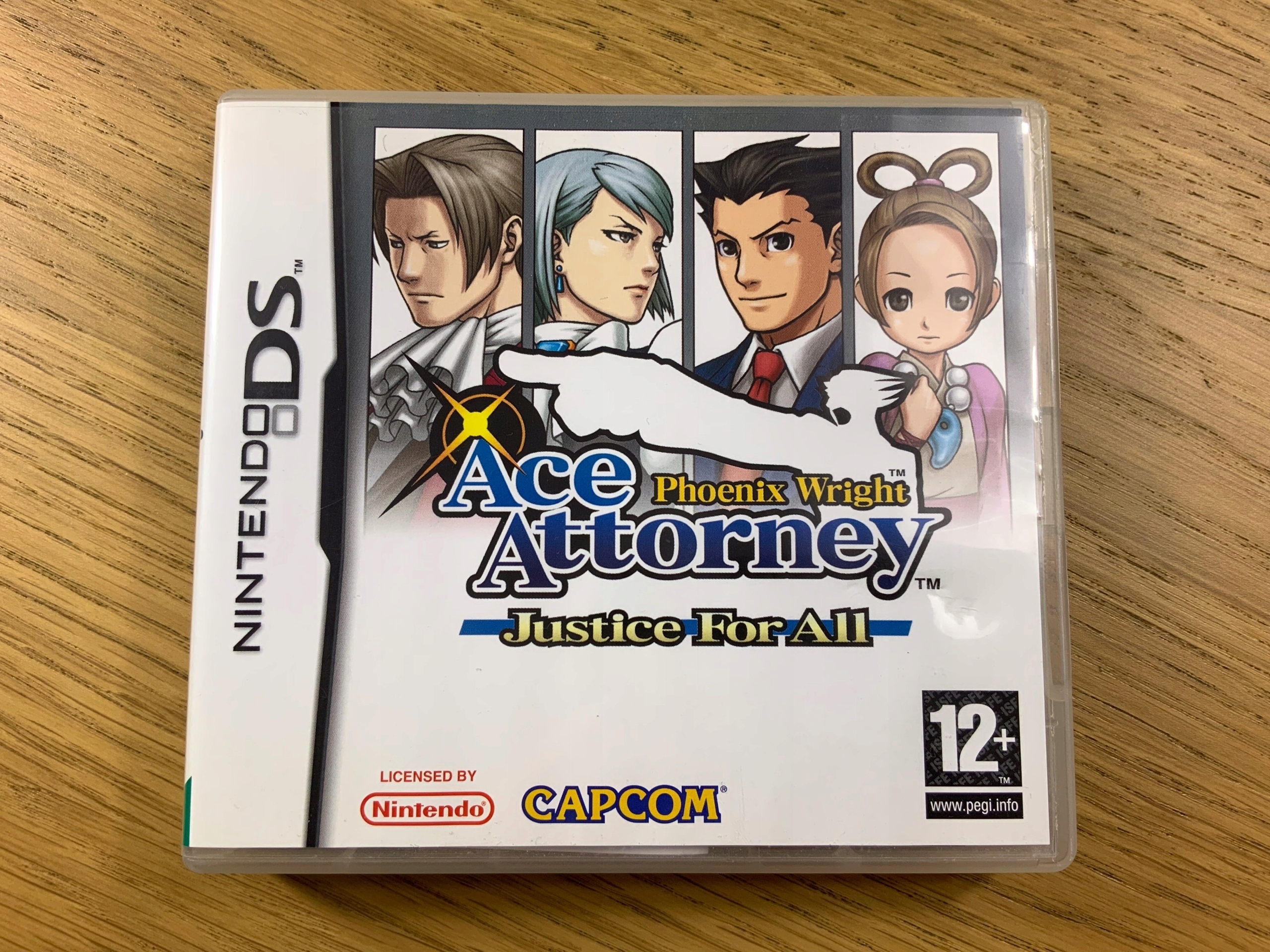 PHOENIX WRIGHT ACE ATTORNEY dyskietka BDB+ Z PL DS Tematyka role playing (RPG)