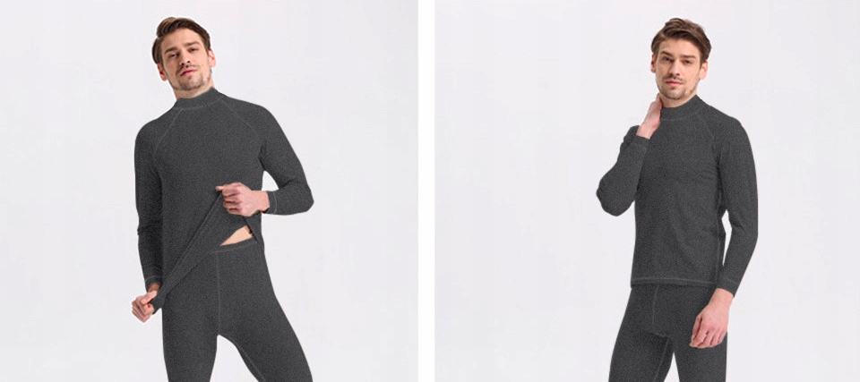 Bielizna Termiczna Bluza Półgolf GOtherm M grafit Rozmiar M