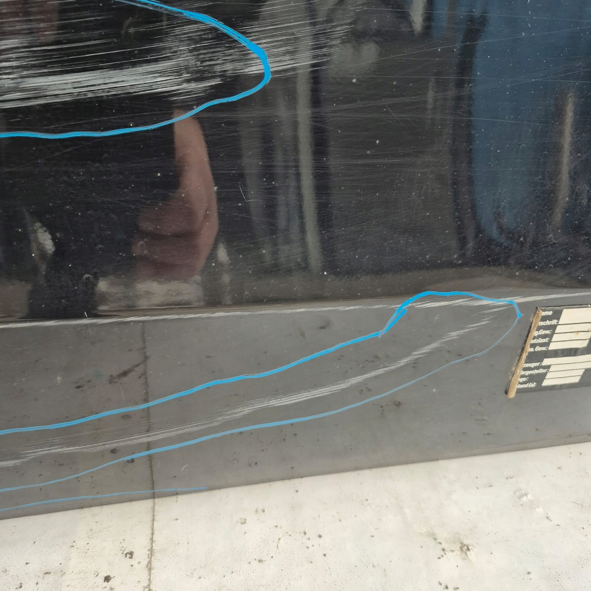 MITSUBISHI L200 15-19 Tür rechts heck hinten
