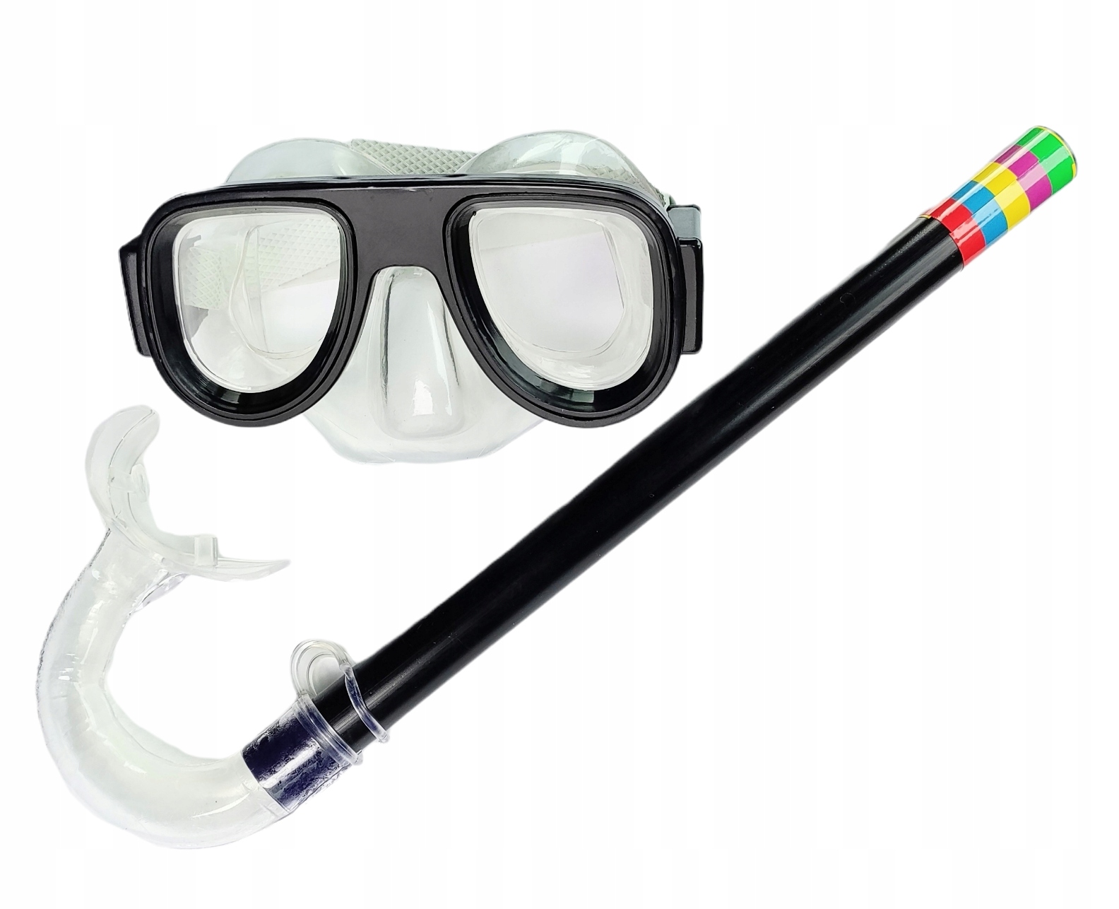 ZESTAW DO NURKOWANIA DLA DZIECI MASKA RURKA