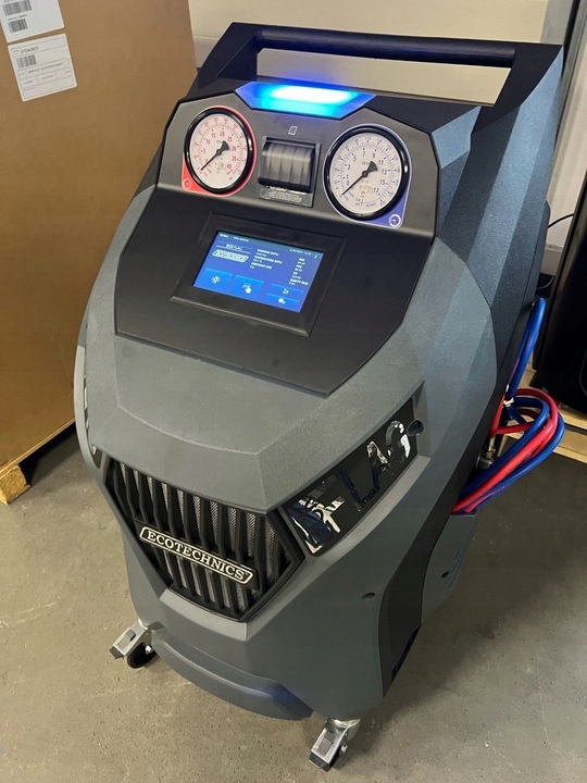 Automatyczna Stacja do klimatyzacji Hybrydy ECOTECHNICS FLAG PRO 1234yf Kod producenta ECK FLAG PRO