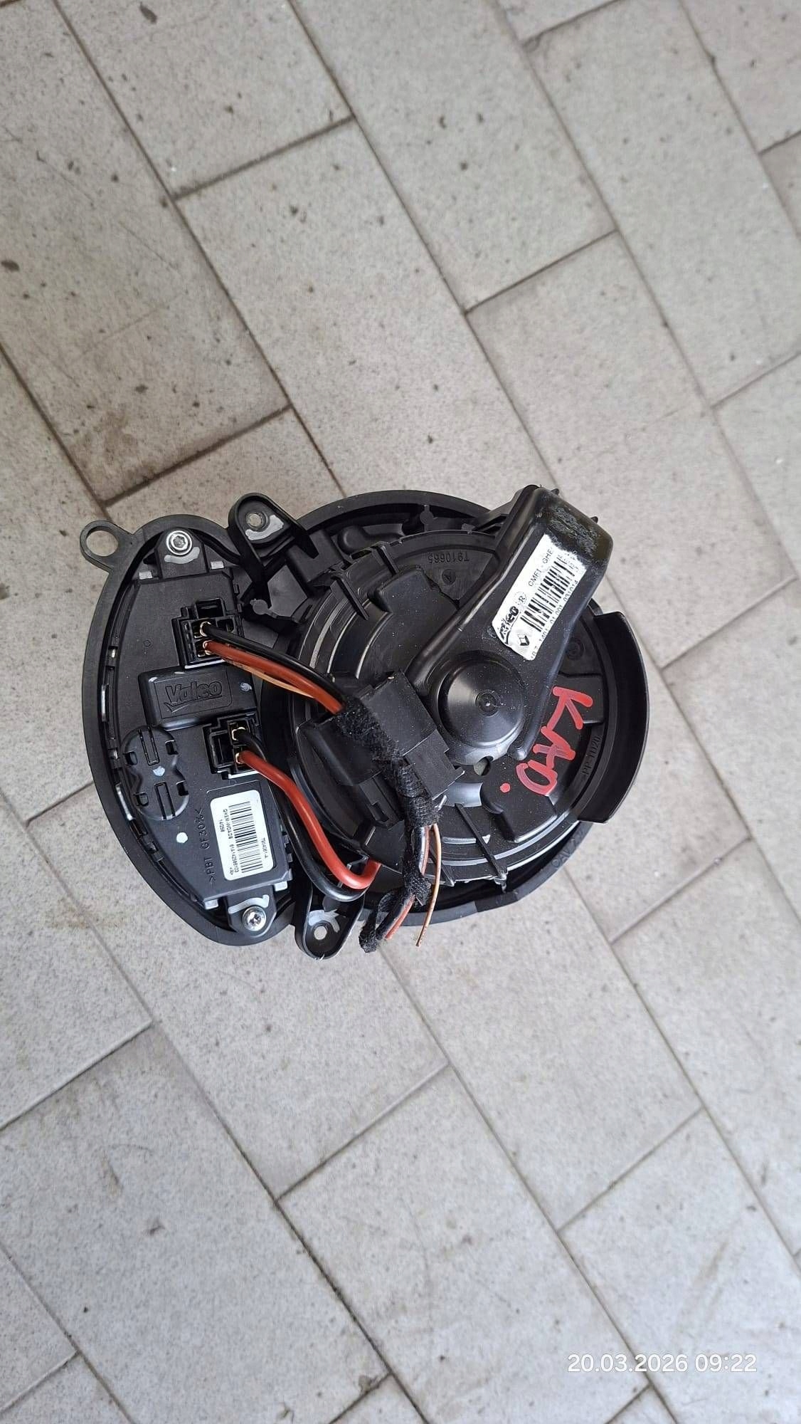 Dmuchawa des lüfters Lüfter Renault Kadjar 61A142586103