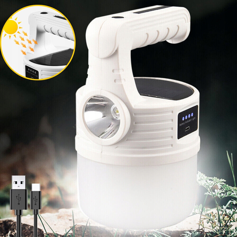 LAMPA KEMPINGOWA LED LATARNIA PRZENOŚNE OŚWIETLENIE KEMPINGOWE DO NAMIOTÓW Liczba trybów 10