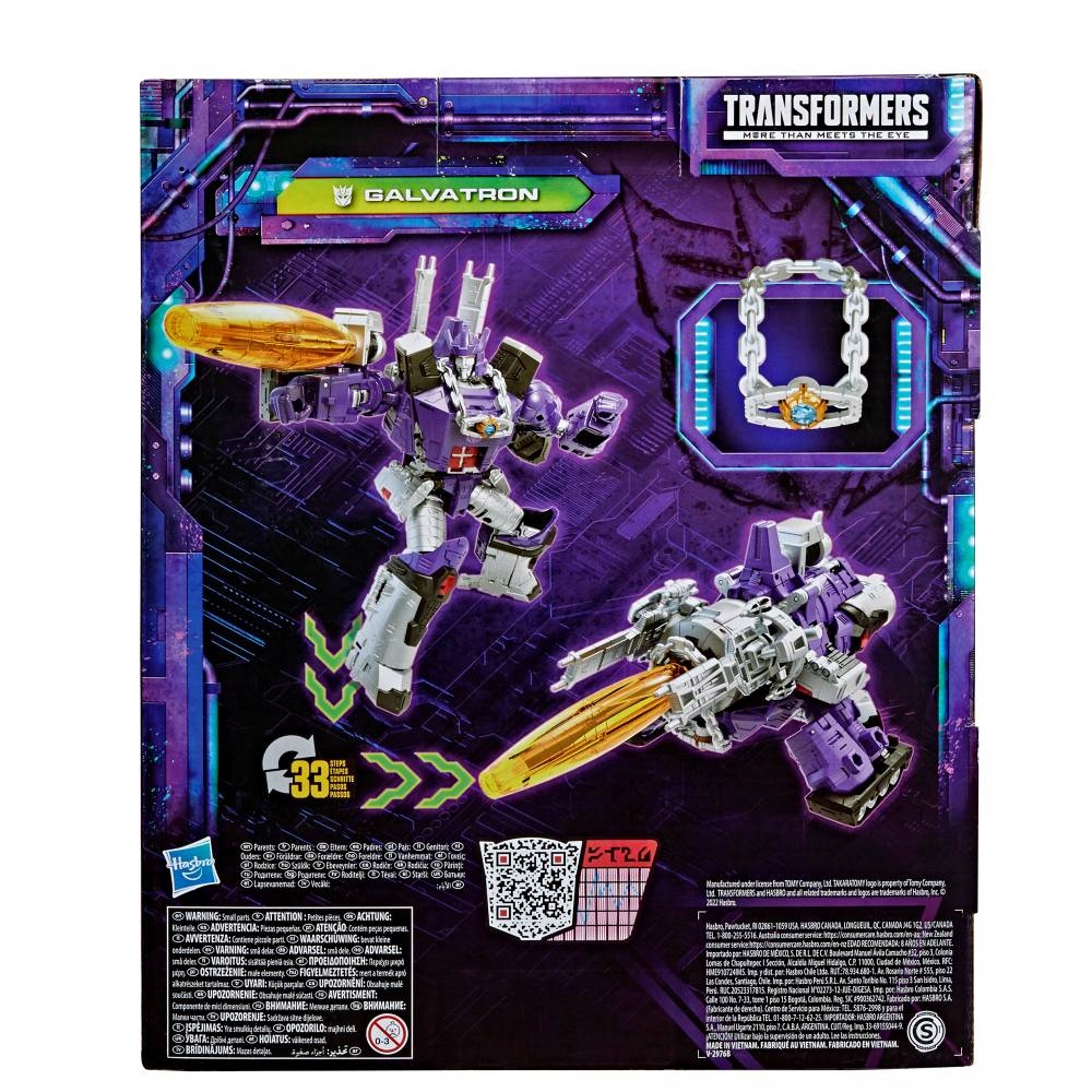 TRANSFORMERS Generations Figurka Galvatron F3518 Materiał plastik