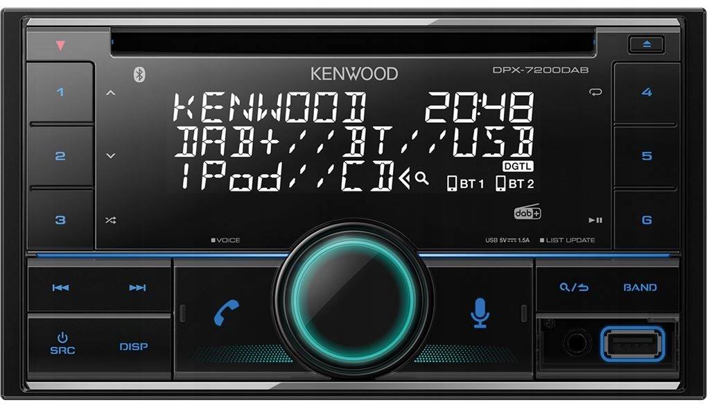 Radio Kenwood DPX-7200DAB Spotify CD Usb Bluetooth